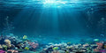 Yeele 8x4ft Aquarium Underwater World Photography Backdrop Under The Sea Backdrop Aquatic Plants Coral Fish Background Mermaid Theme Birthday Party Banner Fish Tank Decor Photo Studio Props