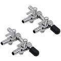 2 Pcs Stainless Steel Air Splitter Flow Control Valve 2-Way Fish Tank Air Flow Control Lever Valve Distributor Splitter Aquarium Control Valve Accessories