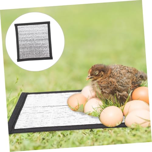 Toddmomy Heating Mat for Reptiles and Small Animals Self Heating Cat Pad with Pearl Cotton Easy to Provides Warmth for Leopard Gecko Hamster and Other Pets - size: 16.00X16.00X0.10CM
