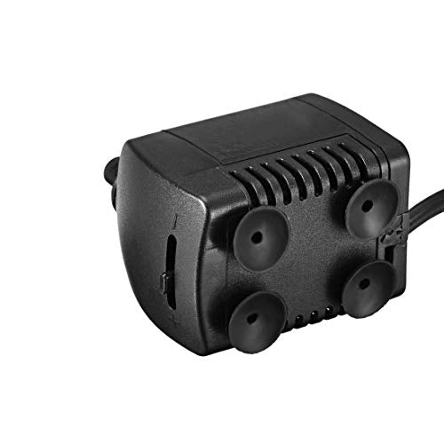 uxcell 105 GPH (400L/H, 7W, 110-120V) Submersible Water Pump US Plug for Pond, Fish Tank Fountain Water Pump Hydroponics with 4.9ft (1.5M) Power Cord