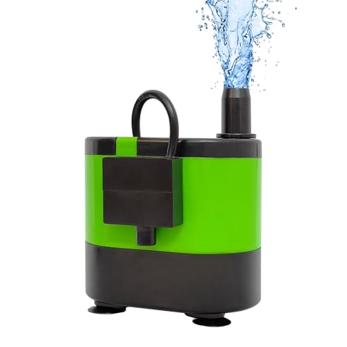 Automaitc Condensate Pump Small Sump Pump For Air Conditioner Dehumidifier Swamp Cooler Pump Evaporative Air Cooler Green-2 - size: Medium (5.1FT 280GPH)