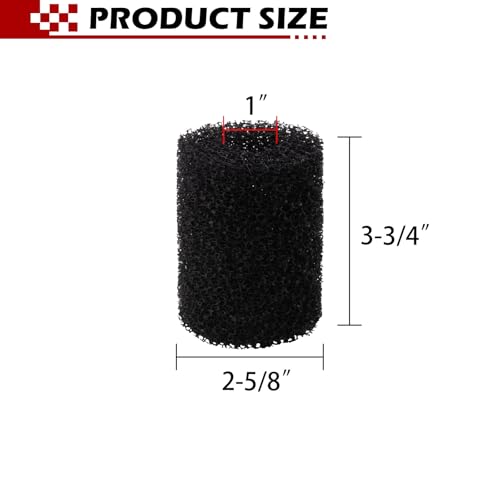 Foam prefilter, 4-Pack for Tetra Pond FK3 26594 Filter Fountain kit Compatible, Part Number 19016 Replacement