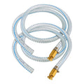 8.2FT 5/8" Heavy Duty Siphon Hose - Gerguirry Self-Priming Jiggler Pump for Boats, ATVs & Tractors Copper Nipple w/Metal Buckle, Fuel Transfer Tube for Gasoline Fuel Gas, 2PCS - size: 5/8"ID x 2Pcs