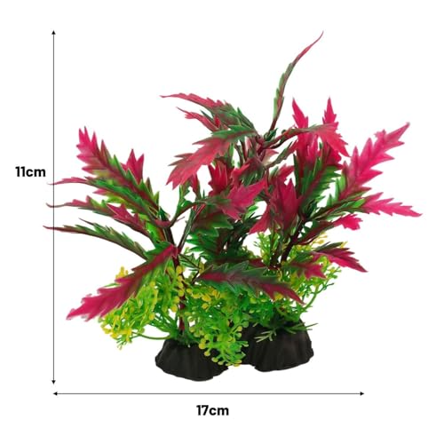 Artificial Aquarium Decor Plants Water Plastic Ornament Aquatic Plant Fish Grass Decoration Accessories ﻿ (Style B)