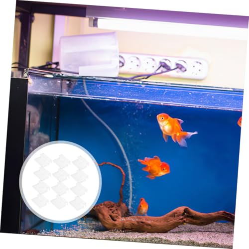 BESPORTBLE 12pcs Aquarium Lid Clips Aquarium Cover Support Brackets Clear Acrylic Fish Tank Holders Stable and Secure Glass Top Cover Holders for Aquatic Pets