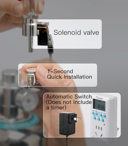 Aquarium CO2 Generator with Solenoid Valve for Aquarium Plants 5.5L G900S - color: G900S