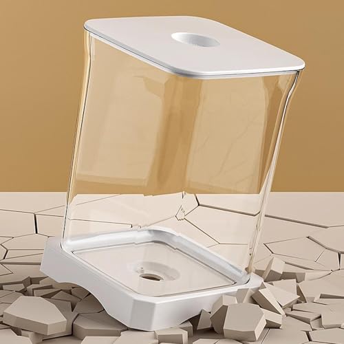 Betta Fish Tank, Small Acrylic Aquarium with Led Lighting System, Clear Desktop Fish Bowl Tank System, 18cm Size, 15cm Width, with Style for Betta Shrimp Crab Spider Desktop Decoration - color: White
