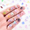 200 Pcs Mini Resin Ocean Animals Miniature Plastic Fish Aquarium Decorations Tiny Sea Animal Variety Figurines to Hide for DIY Crafts Fairy Garden Dollhouse Micro Landscaping Fish Tank