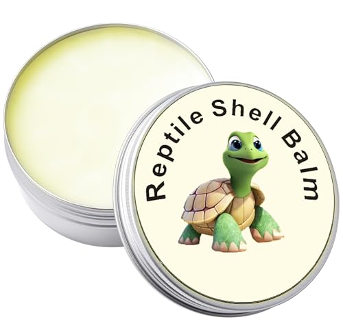Reptile Shell Balm 2 Oz Turtle Shell Care Conditioner Moisturizer for for Tortoise, Lizard, Reptiles in Dry Environment Prevent Skin Dryness on Basking Platform, Tank, and Rock 60 g