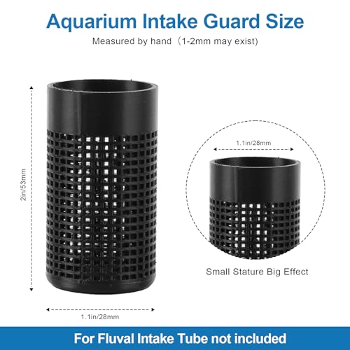 Aquarium Filter Intake Guard, Aquarium Intake Guard Fits for AquaClear 70/110 Models, Intake Filter Fish Safe Filter Cover Aquarium Filter Accessories