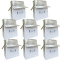 Insulated Cold Shipping Boxes with Liners, 8 Pack 19'' x 12'' x 16'', for Perishable Frozen Food, White (TB191216L-8) - size: 19x12x16'', style: 8 Pack