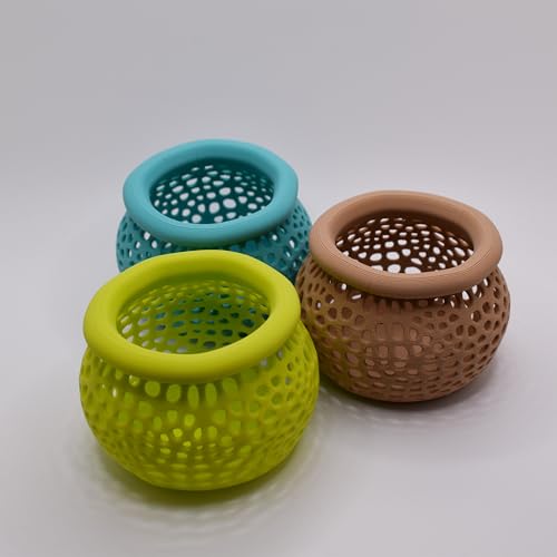 Aquarium Plant Pot Holders, Aquatic Plant Holder, Securely Hold Aquatic Plants, Promoting Healthy Root Growth, Fish Tank Aesthetic (Natural Brown) - color: Natural Brown