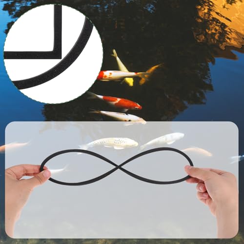 10 Pcs Fish Feeding Rings Set, Floating Plant Ring Aquarium Plant Corral Round Square Fishes Feeder Rings Aquariums Floating Plants Barrier Fishes Tanks Aquarium Floating Ring for Fish Tank Aquariums