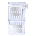 BESPORTBLE Fish Hatchery Breeding Box with Suction Cups Large Dual-Compartment Plastic Fish Isolation and Incubator Tank Divider for Aquarium Nursery