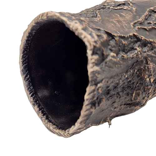Plecoceramics Large Pleco Cave Breeding Ceramic Decorations Fish Tank Aquarium (1 pcs Large Natural)
