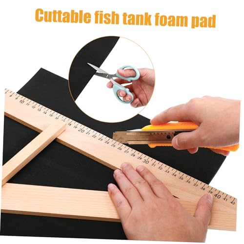 Abaodam Aquarium Leveling Mat Thickened Non- Fish Tank Pad Base for Home Aquariums Preservation Compression