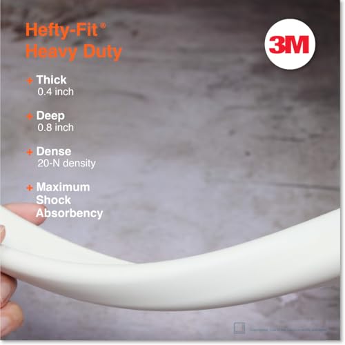 Roving Cove HeftyFit Edge Protector for Baby Proofing (9ft Large Edge Only), Heavy-Duty Soft Furniture Edge Bumper Guards, Desk Edge Cushion, Wall Corner Covers, 3M Adhesive, Oyster White (Off White) - color: Oyster White, size: Large 9 Foot (Pack of 1)