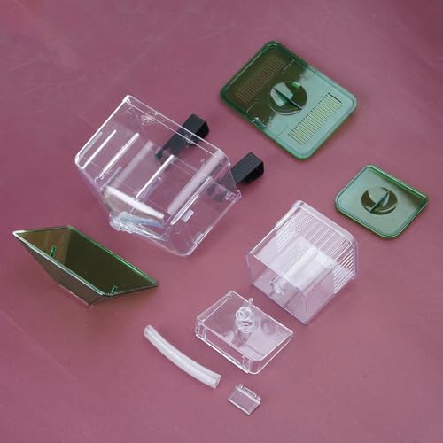 Floating Breeder Box for Fish Tanks for Isolating Sick or Hatching Eggs Breeding Chamber Reproduction Aquaculture Isolation Box