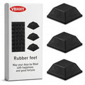 32 Pcs Adhesive Rubber Feet for Electronics, Rubber Bumpers self Adhesive - size: 32 Count (Pack of 1)