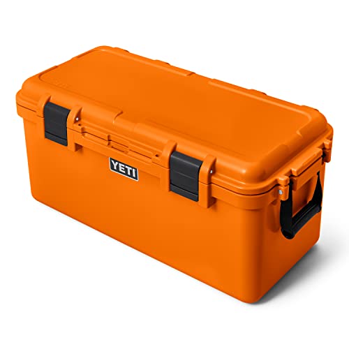 YETI LoadOut GoBox Collection, Divided Waterproof Cargo Case, Dry Box, Camera Case, Fishing Tackle Box - color: King Crab, size: GoBox 60