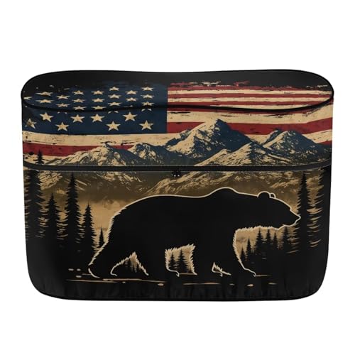 American Bear Double 20lb RV Propane Tank Cover Replacement Covers for RV/Trailer/Camper, RV Parts RV Accessories Sun Protection - color: American Bear, size: S(20LB)