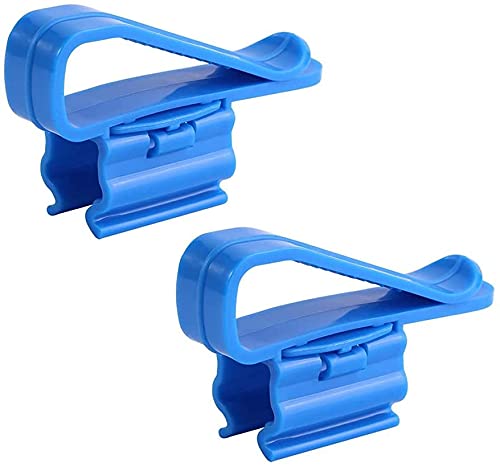 Pipe Clip Aquarium Hose Holder Aquarium Holder Aquarium Fixed Hose Fixed Adjustable Aquarium Reusable Plastic Bucket Multifunctional Aquarium 2 Pieces Set