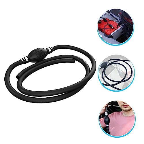 Healifty Manual Fuel Transfer Siphon Pump with Thick Hose Hand Operated Water Transfer Pump for Fish Tank Aquarium and Durable Rubber Ball Design for Extraction and Tight Spaces