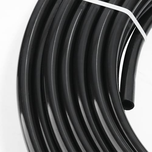 LokoCar Nylon Air Line 100ft 3/8" OD Pneumatic Nylon Tube DOT Approved SAE J844 Airline For Air Brake Tubing or Fluid Transfer Black - size: 3/8" OD 100 Feet