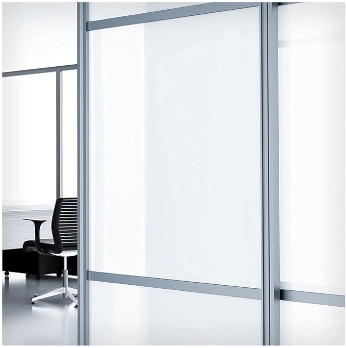 BDF MTWH Decorative Window Film White Matte Frosted Opaque Privacy - Custom - size: Custom