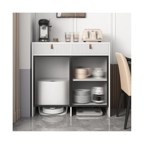 Sweeper Robot Storage Cabinet Sweeper Organizer Sweeper Shelf Storage Cabinet Living Room Small House Put Fish Tank Shelf Sweeper Organizer(White,1.2m) - color: White, size: 1.2m