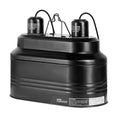 Simple Deluxe Dual Reptile Light Fixture 160W, Reflector Dome Heat/UVB Lamp Cap, for Small Animal Terrarium and Tortoise Habitat - size: Dual Dome Light 160W
