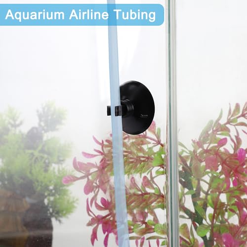 Aquarium Tubing, Aquarium Air Tubing, Standard Aquarium Hose, Aquarium Airline Tubing, Flexible Air Tubing, Tubing for Fish Tank Air Pump, 39.37 Feet, Blue - color: Blue, size: 39.37 Feet