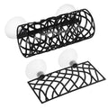 MiOYOOW Betta Fish Tunnel, Hollow Fish Resting Tube Suction Cup Mounting Fish Hide Shelter for Small Fish Shrimp Betta - color: Black