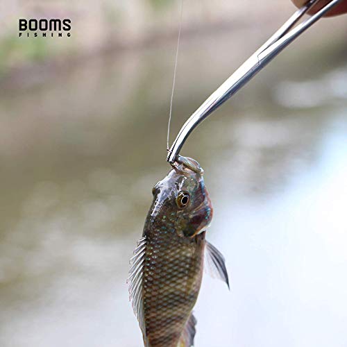 Booms Fishing FF3 7 PCS Fly Fishing Tools Kit, Fishing Knot Tool and Line Clipper Retractor, Magnetic Net Release with Lanyard, Fly Fishing Tippet Spool Holder, Hook Remover Forceps - color: Blue