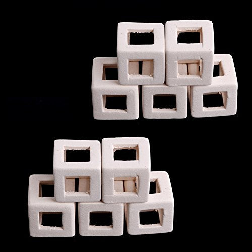 XISAOK Aquarium Decorations Fish for Ceramic Breeding Cave Fish for Ornaments for Shrimp Cichlid for Play Hide
