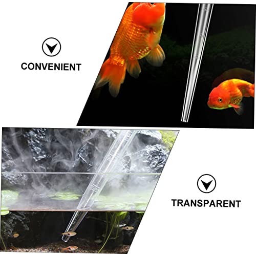Veemoon 2pcs Calibrated Plastic Pipette Droppers for Accurate Liquid Measurement for Kitchen Fish Tanks and Experiments Lightweight and Easy to Use