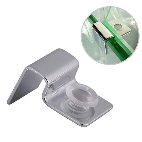 POPETPOP 4pcs Fish Tank Accessories Aquatainer Acrylic Fish Tank Aquarium Clips Aquarium Lid Support Holder Acrylic Aquarium Fish Tank Stand Fish Tank Lid Support Glass Stainless Steel