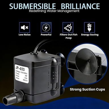 8W Ice Machine Water Pump Circulation Pump Compatible with Ice Maker (JP-033)