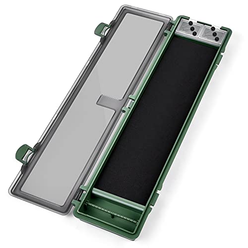Carp Fishing Hook Storage Box, Carp Rig Box Stiff Hair Rig Board with 12pcs Pins, Carp Fishing Rig Container for Carp Fishing Accessories - style: Style 2