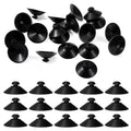 40PCS Fish Tank Suction Cups,Rubber Suction Cups for Aquarium,28mm Aquarium Suctions Cup, for Pump, Airline Tubing, Aeration Setup, Secure Attachment for Aquariums Accessories, Black