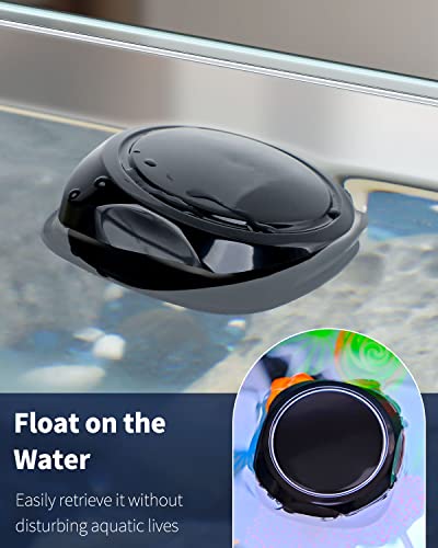 Pawfly Aquarium Magnetic Brush for Glass Fish Tanks 1.8 Inch Stain Scrubber Pads Floating Cleaning Tool for 4/5 Inch Thick Fresh & Marine Aquariums up to 30 Gallons (Not for Acrylic & Plastic Tanks) - size: 1 PCS