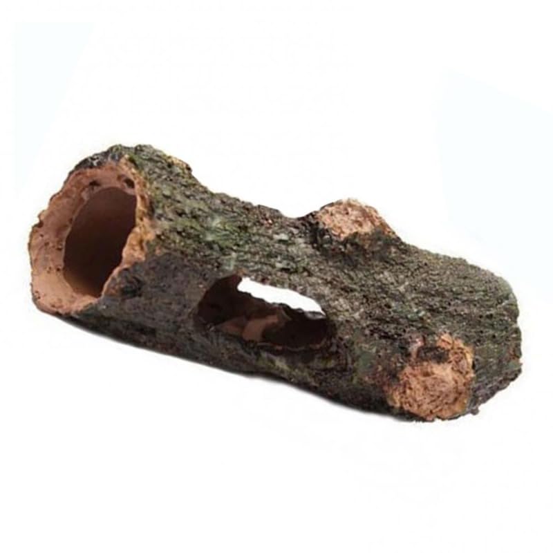 Aquarium Ornament Hollow Hole Log Tree Tunnel Cave Fish Tank Decoration Big Size