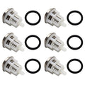 6 Pack Pressure Washer Pumps Check Valves Compatible With EZ,TC,TP,TX Washer Pumps,Fit For EZ2536E EZ3040G TC1507E345 TX1510S34 EZ2542E HTX18105 TP2530J34 TX1512S17 EZ2545E HTX18125,Replace Kit K123