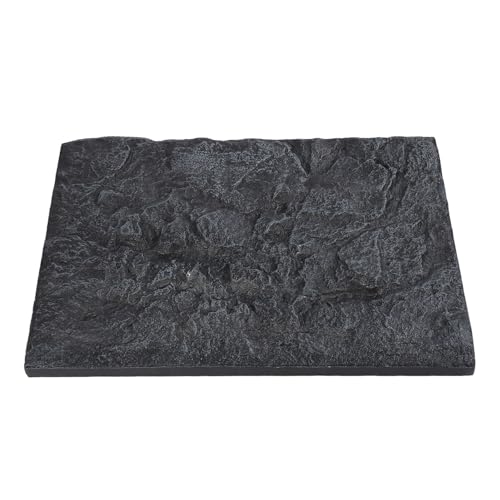 3D Aquarium Background Foam, Rock Texture, Non, Customizable, Ideal for Fish and Reptile Habitats (E) - size: E