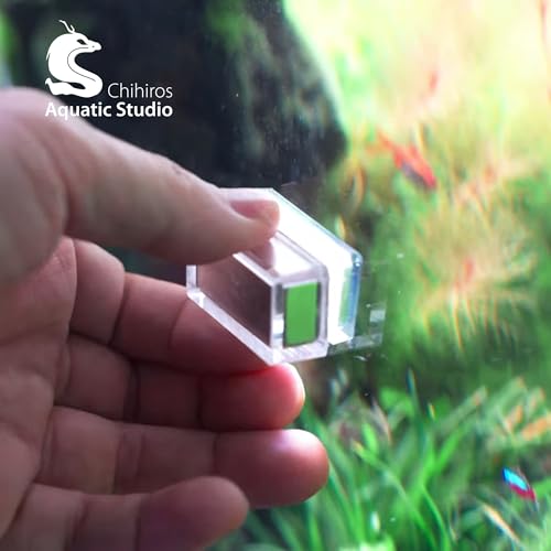 Chihiros Magnetic Aquarium Cleaner for 8-10m Tank - Non-Slip & Scratch-Free Aquarium Magnetic Glass Cleaner - Floating Magnetic Fish Tank Cleaner - Aquarium Cleaning Tools - Nano - size: Nano