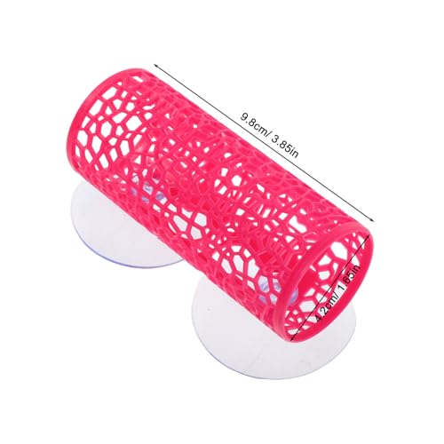 Abaodam 2pcs Betta Tunnel Swim Tube - Fish Tank Accessories Decorations Soft Edged Betta Hammock Bed Shrimp Guppies Hideout Shelter Toys