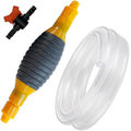 Gas Siphon Pump for Gasoline, with 4.9ft Siphon Hose, Hand Syphon Pump, Transfer Pump for Water, Oil, Diesel, Fish Tank, Aquarium (with Valve) - style: 2
