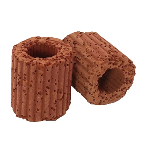10pcs Water Plants Cultivation Fixed Ring Base 25mm Aquatic Water Plant Fixed Ring for Aquarium Landscape Ceramic Plant Pot