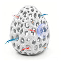 Obfuscate Shrimp Cave,Shrimp Hides for Aquarium,Porous Coral Rock Aquarium Decor with Suction Cup,Fish Tank Hideout for Small Fish,Shrimp and Guppies