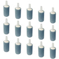 15 Pack Aquarium Air Stones - Air Pump Accessories of 1 Inch Cylinder Fish Tank Air Stone Aerator Bubble Diffuser for Nano Air Pumps Fish Tanks and Small Buckets - size: 15 PCS Air Stone